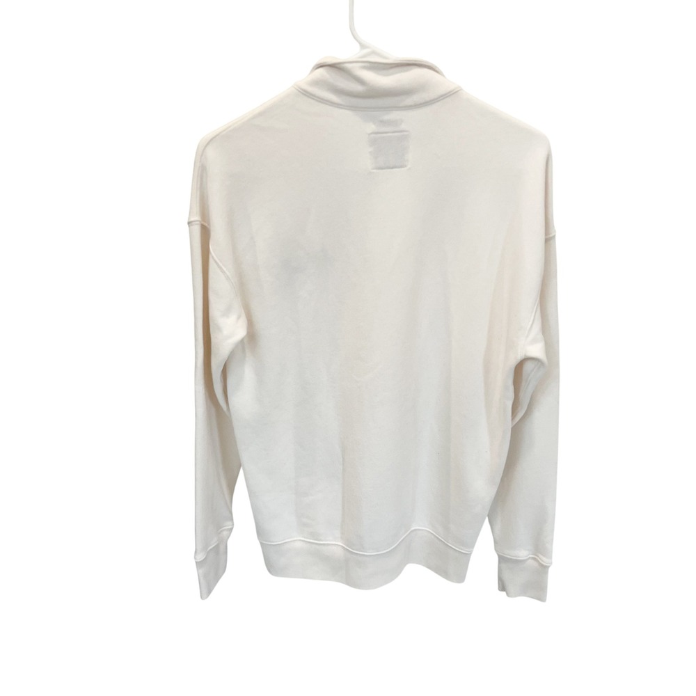 Abercrombie & Fitch Race Club Relaxed Quarter Zip Sweatshirt Sailing Nautical XS - Picture 3 of 8
